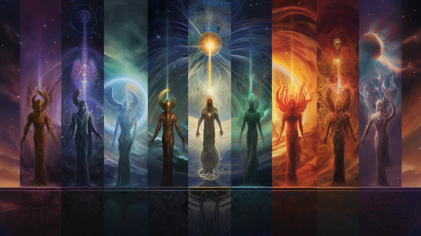 Nine Divine Beings