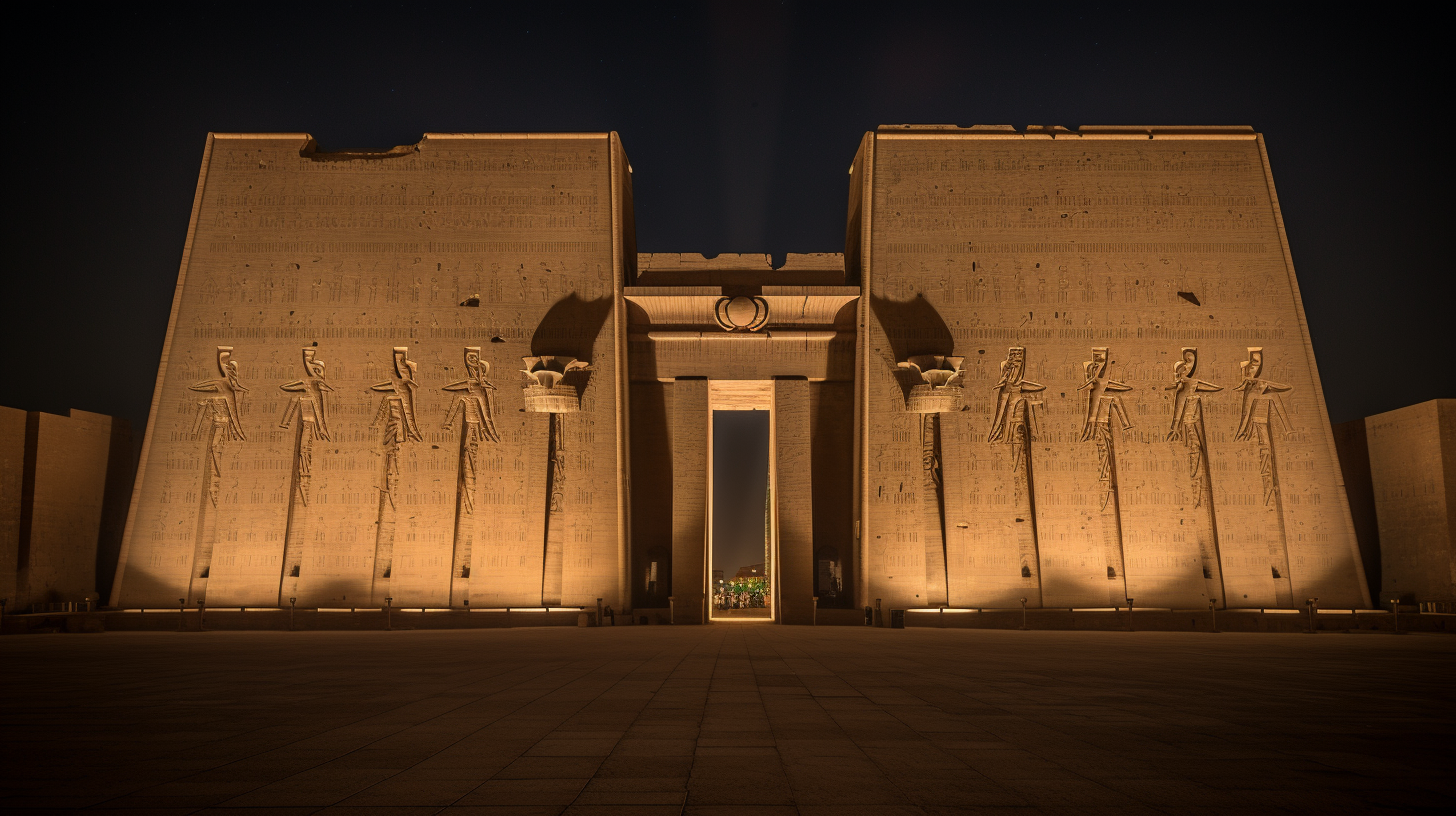 Reveal the ancient Temple of Edfu