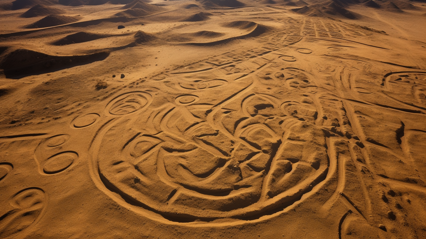 ancient geoglyphs peru