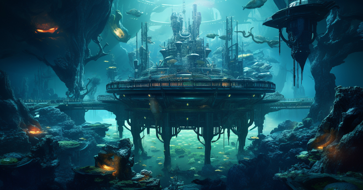 underwater alien base